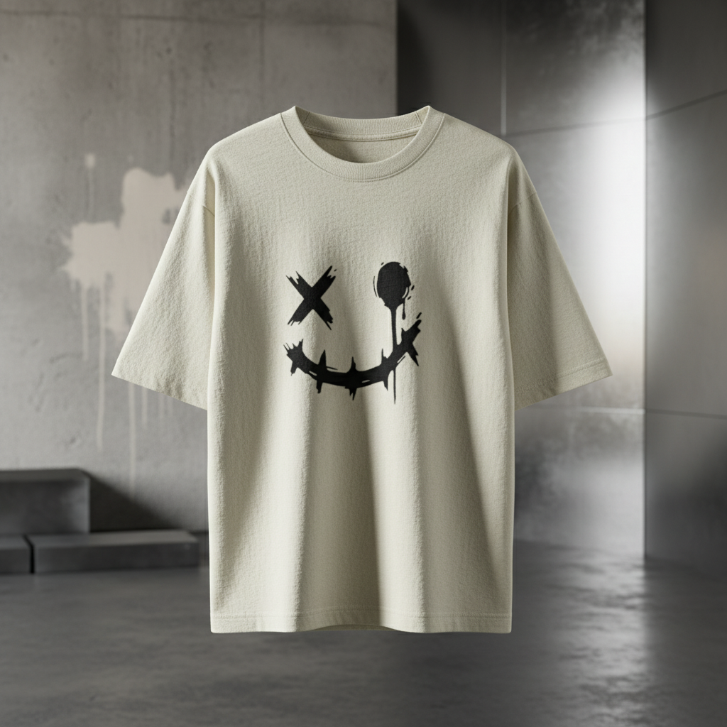 Smile Oversized T-Shirt